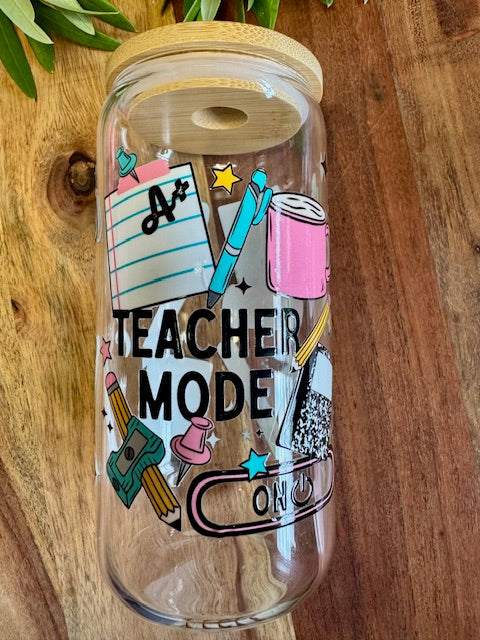 Teacher Pack tumbler and accessories bundle including pen, lanyard, whistle, sanitiser, and lip case for stylish and organised teachers