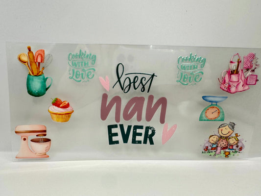 Sassy UV-DTF Wraps – Single Design Prints - Girly Vibes