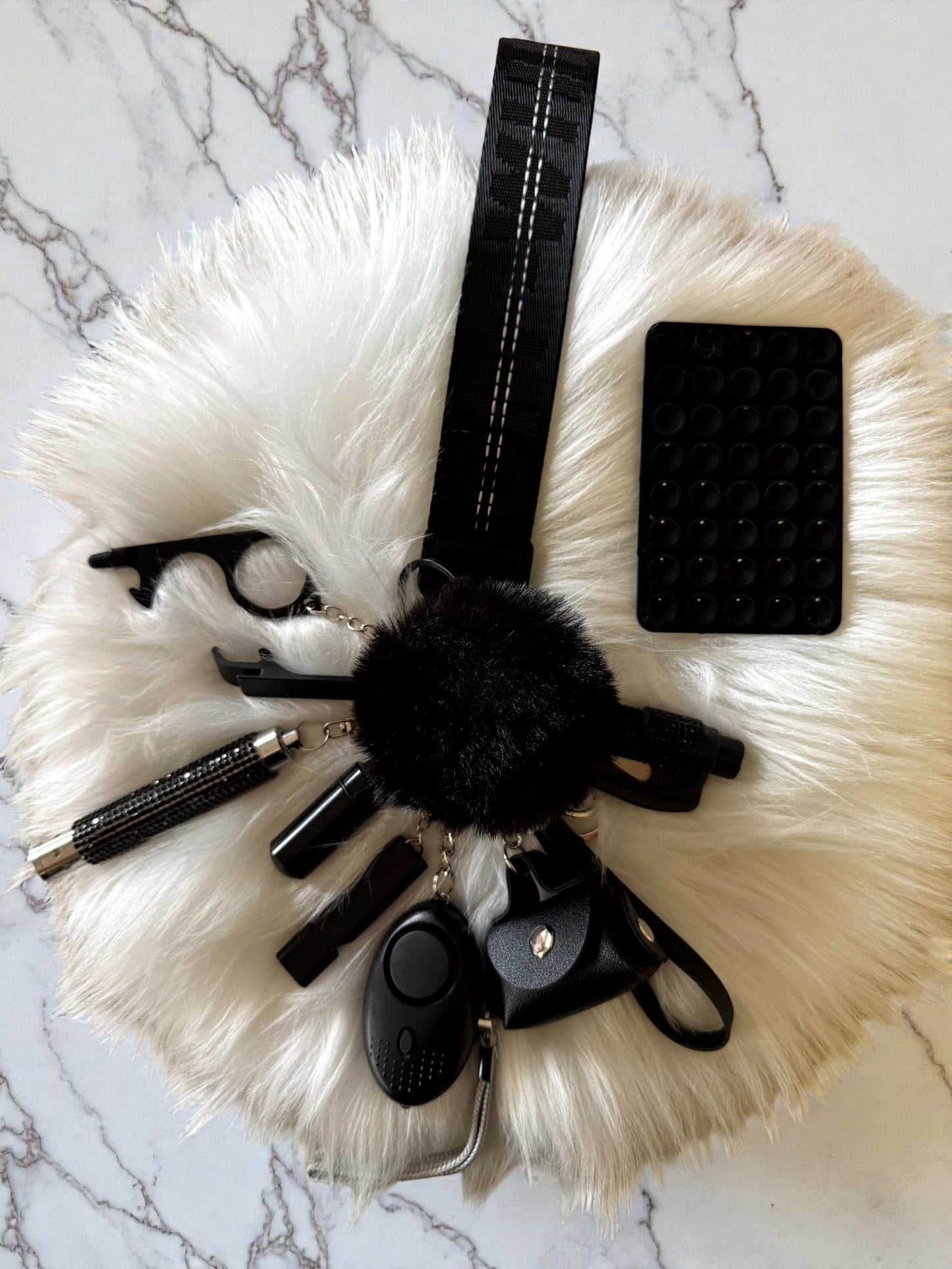 The Ultimate 11-Item Safety Keychain Bundle ๐ BONUS: FREE Sassy Glow Kit