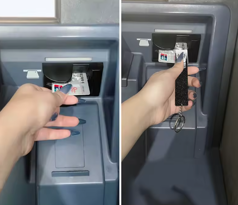 Acrylic Credit Card Grabber