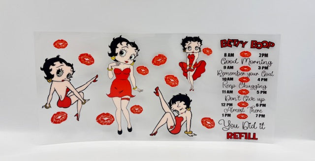 Sassy DTF Wraps – Single Design Prints - Cartoon