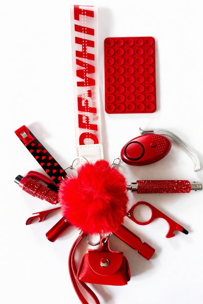 The Ultimate 11-Item Safety Keychain Bundle 🎁 BONUS: FREE Sassy Glow Kit