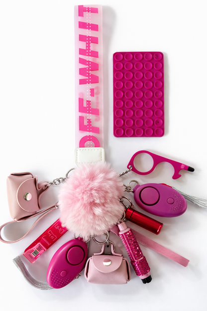 The Ultimate 11-Item Safety Keychain Bundle 🎁 BONUS: FREE Sassy Glow Kit