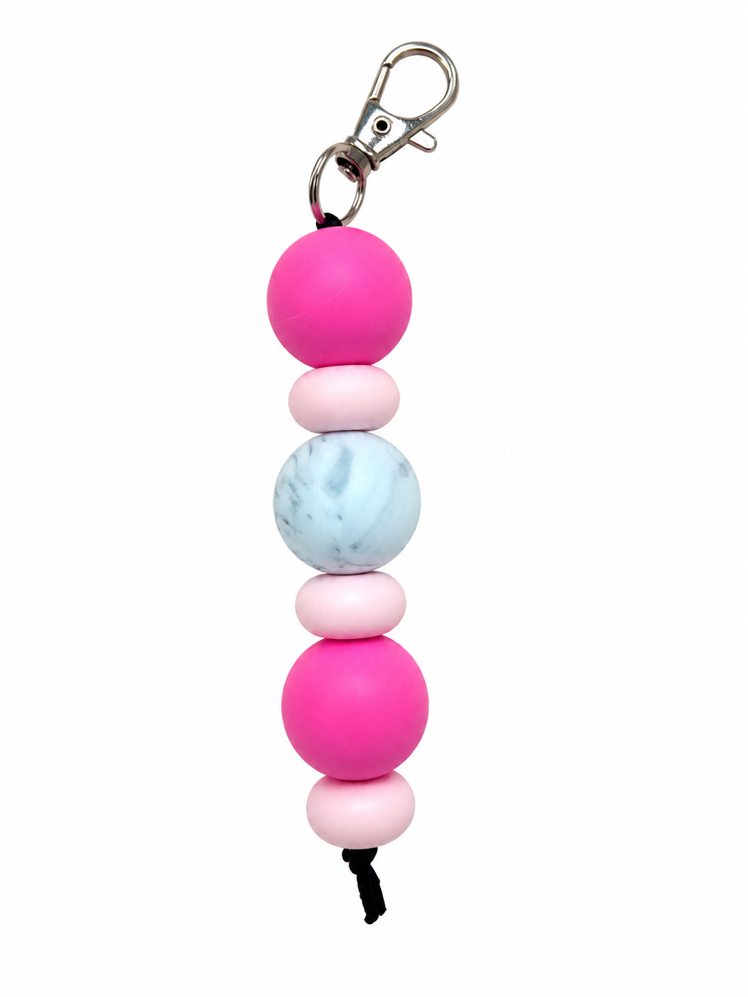 Single Beaded Keychain — Handmade by Safe & Sassy