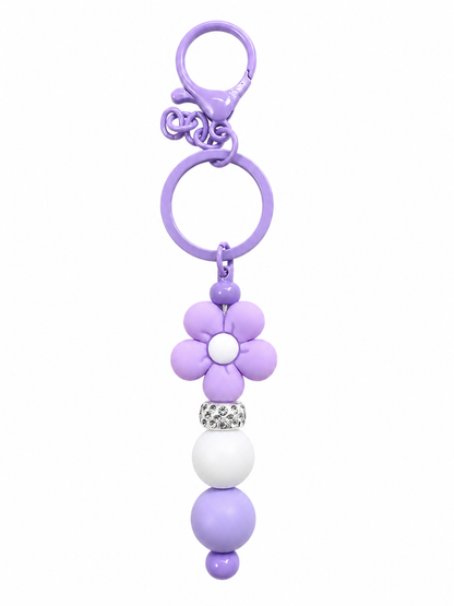 Single Beaded Keychain — Handmade by Safe & Sassy