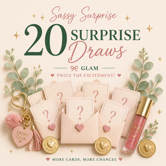 Sassy Surprise 💖 Glam – 20 Draw