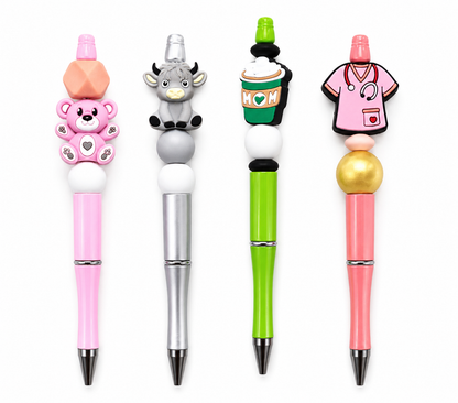 Handmade Silicone Beaded Pens