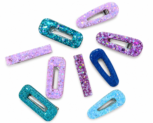 Handmade Resin Hair Clips