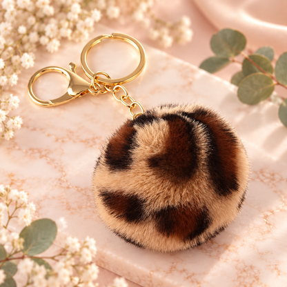Pom Pom Keychain