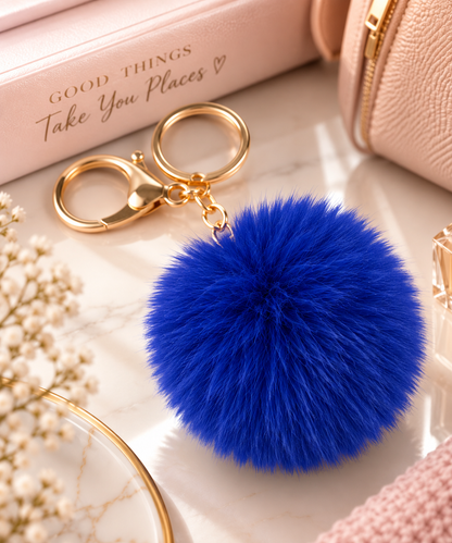 Pom Pom Keychain