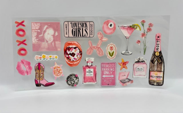 Sassy DTF Wraps – Single Design Prints - Girly Vibes