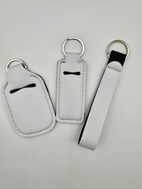 Standard / Solid Hand Sanitizer Keychain Set