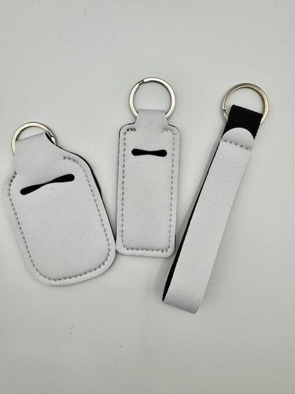 Standard / Solid Hand Sanitizer Keychain Set