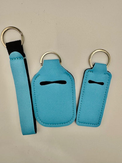 Standard / Solid Hand Sanitizer Keychain Set