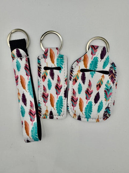 Gloss Case, Sanitizer Holder & Wristlet