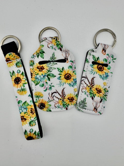 Gloss Case, Sanitizer Holder & Wristlet