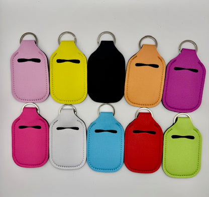 Standard / Solid Hand Sanitizer Keychain Set