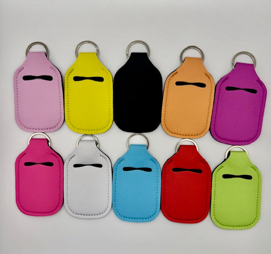 Standard / Solid Hand Sanitizer Keychain Set