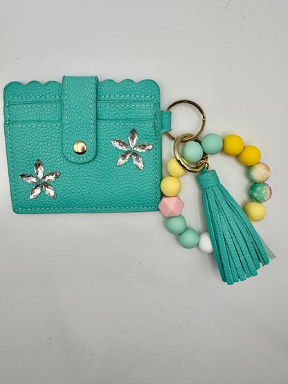 Card Wallet & Wristlet Keychain