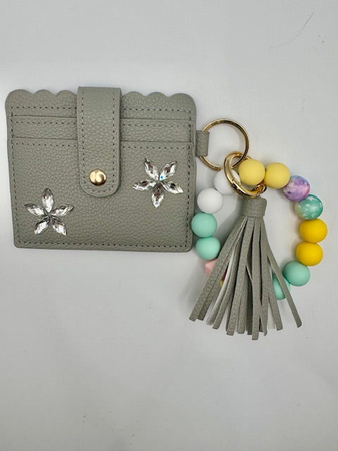 Card Wallet & Wristlet Keychain