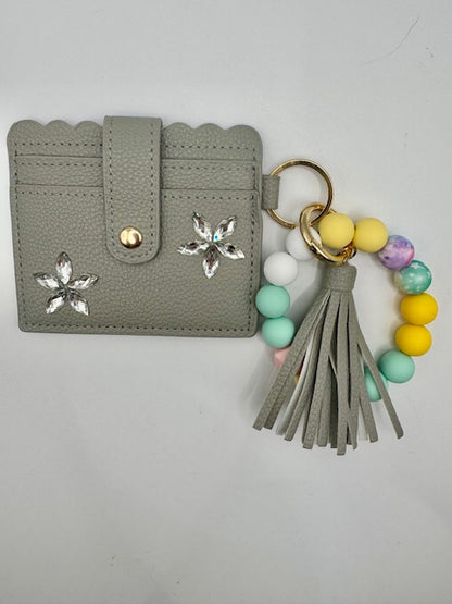 Card Wallet & Wristlet Keychain