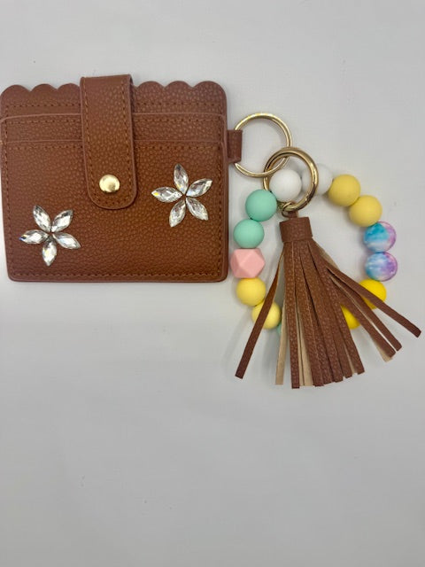 Card Wallet & Wristlet Keychain