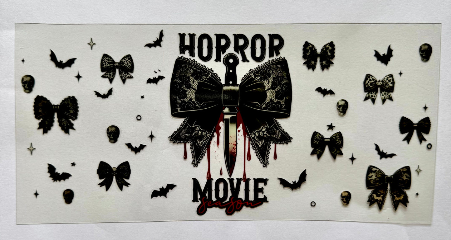 Sassy DTF Wraps – Single Design Prints - Horror & Sweary