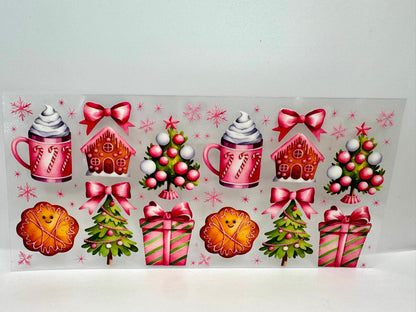 Sassy DTF Wraps – Single Design Prints - Holiday Theme