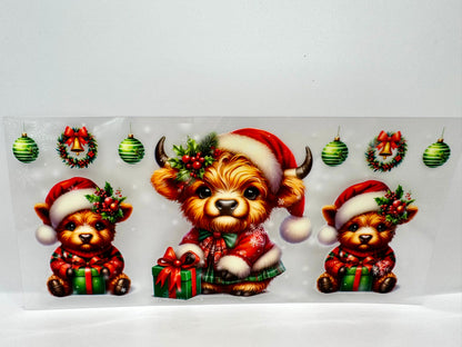 Sassy DTF Wraps – Single Design Prints - Holiday Theme