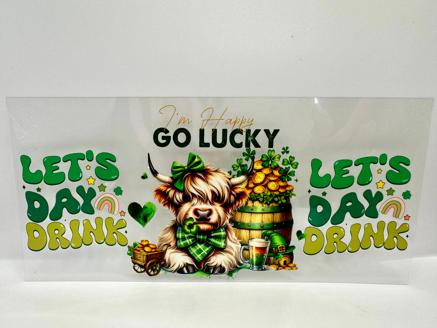 Sassy DTF Wraps – Single Design Prints - Holiday Theme