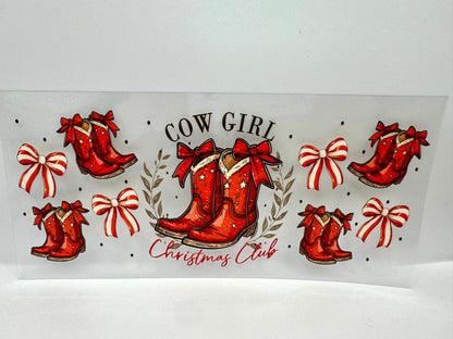 Sassy DTF Wraps – Single Design Prints - Holiday Theme