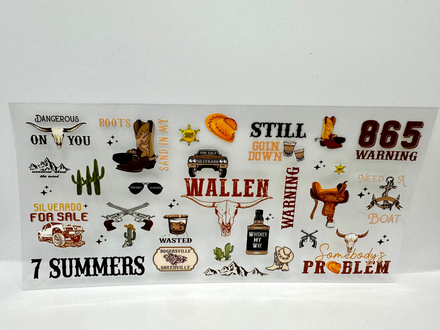 Sassy DTF Wraps – Single Design Prints - Singers