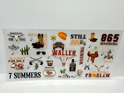 Sassy DTF Wraps – Single Design Prints - Singers