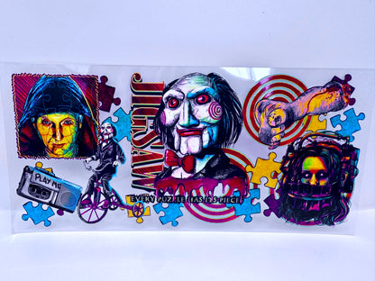 Sassy DTF Wraps – Single Design Prints - Horror & Sweary