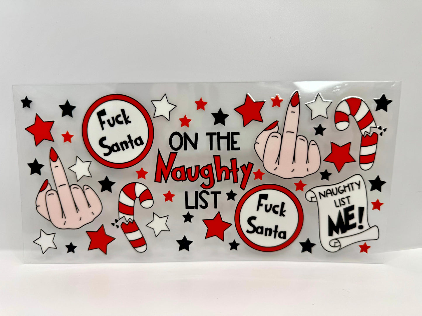 Sassy DTF Wraps – Single Design Prints - Horror & Sweary