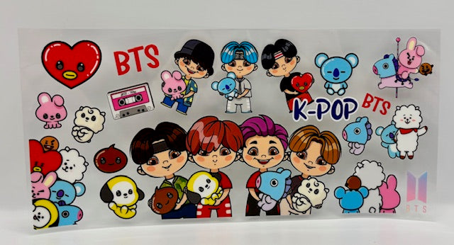 Sassy DTF Wraps – Single Design Prints - Cartoon