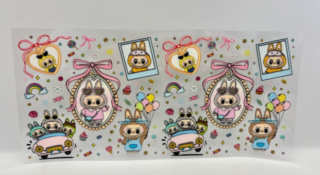 Sassy DTF Wraps – Single Design Prints - Cartoon