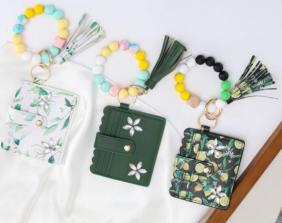 Card Wallet & Wristlet Keychain