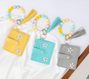 Card Wallet & Wristlet Keychain