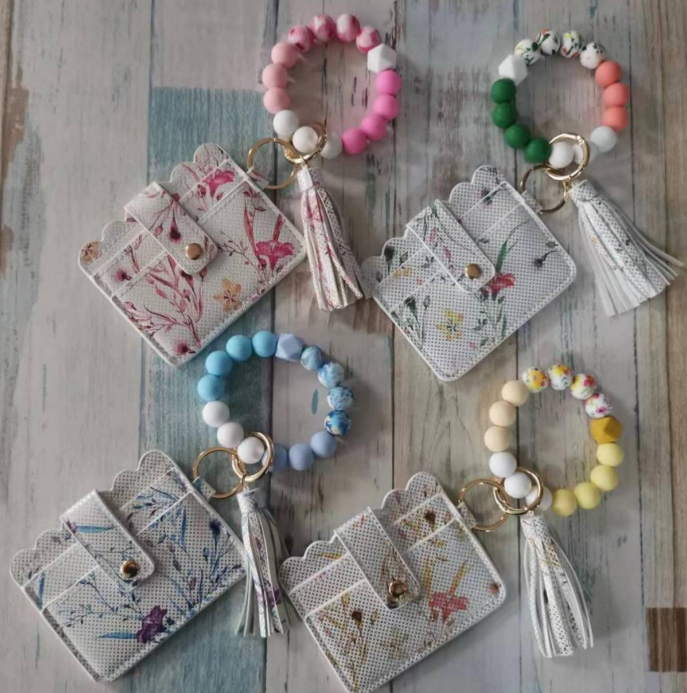 Card Wallet & Wristlet Keychain