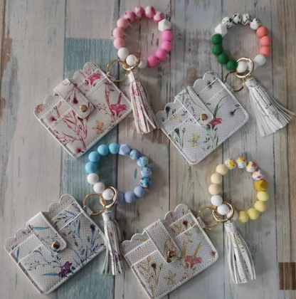 Card Wallet & Wristlet Keychain