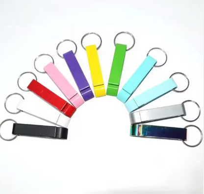 Plain Bottle Opener Keychain