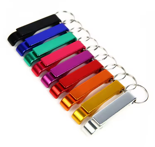 Plain Bottle Opener Keychain