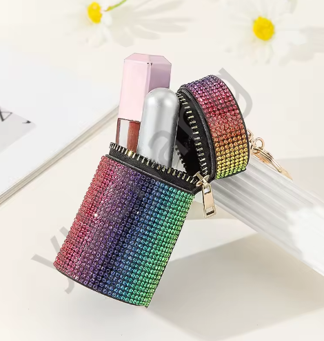 Glitter Bucket Keychain