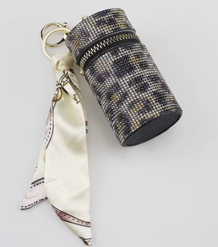 Glitter Bucket Keychain