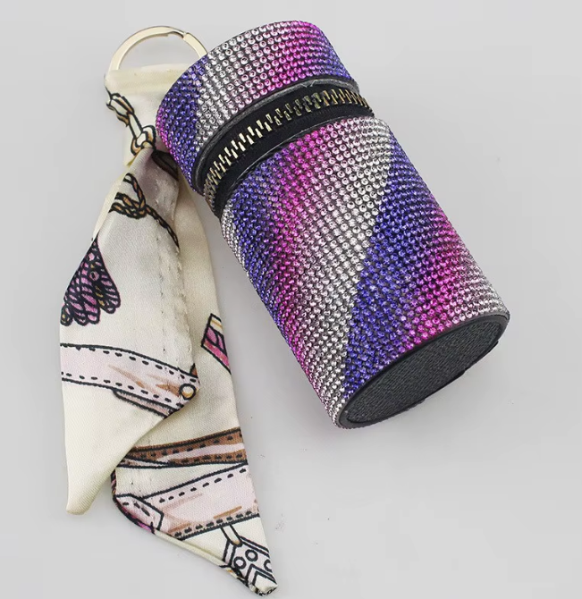 Glitter Bucket Keychain