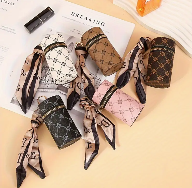 Leather Bucket Keychain