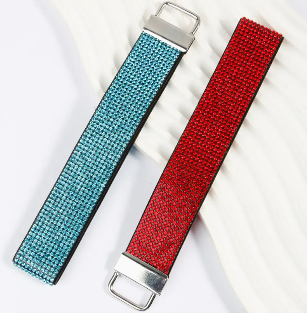 Rhinestone Wristlet Keychain