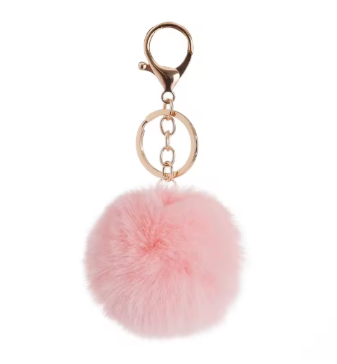 Pom Pom Keychain