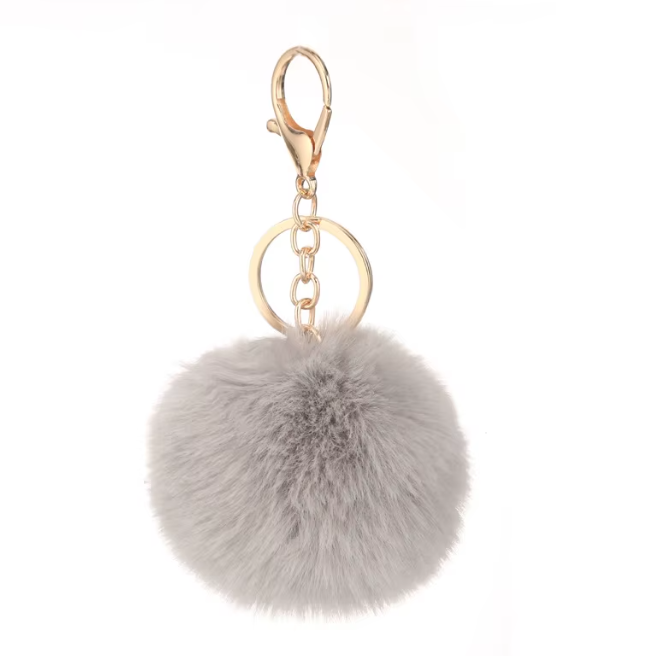 Pom Pom Keychain